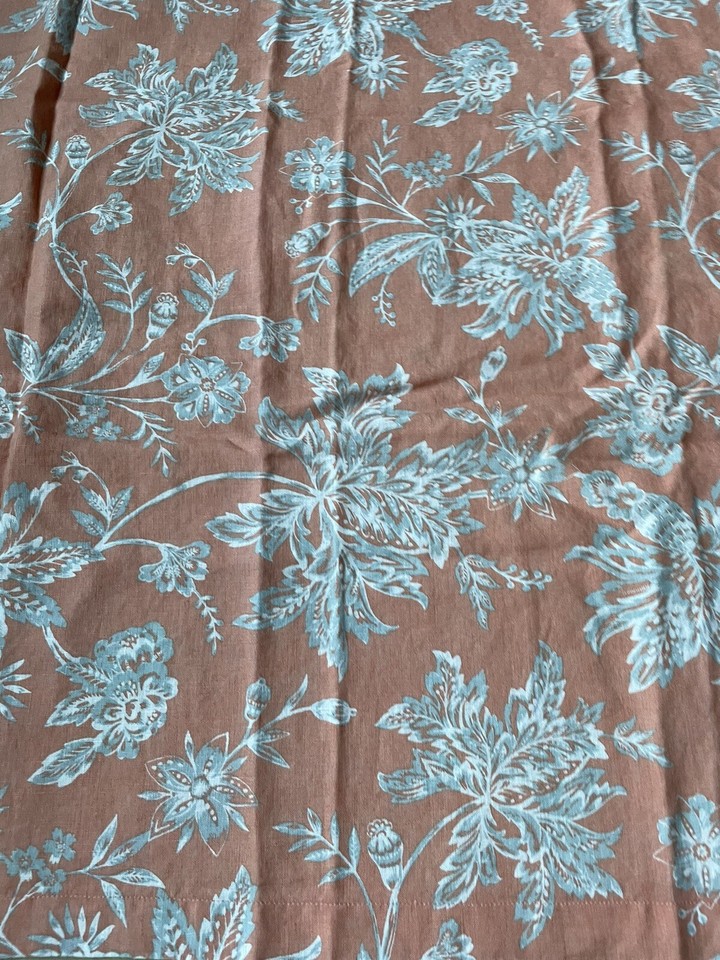 LANDS' END Set of 2 Flax LINEN EURO Pillow SHAMS Size 26 x 26" New