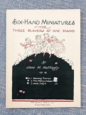 The Merry Maker, Six Hand Miniatures Jane Mattingly 1925