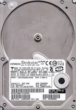 Hitachi HDS725050KLA360 500GB p/n: 0A32238 MLC: BA1723 SATA Hard Drive 1104