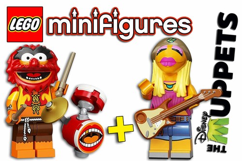 Lego minifigures the muppets/muppet show #71033 - animal + janice - 100% new | eBay