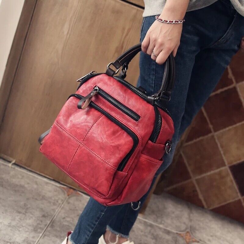 Women Leather Shoulder Bag Handbags Messenger Top-handle Bags Travel