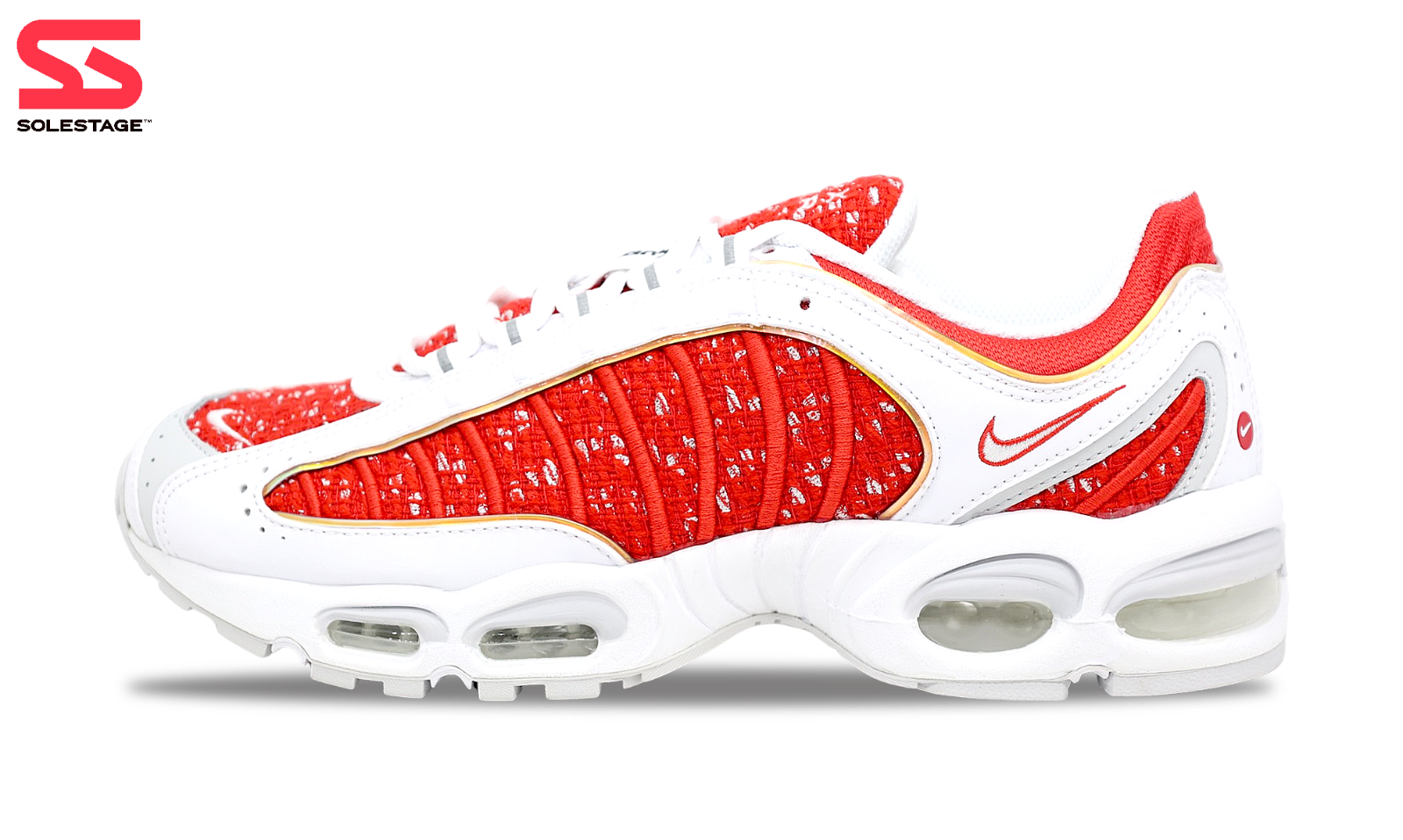 Nike Max Tailwind x Supreme White Red (AT3854-100) Men&#039;s Size Shoes | eBay