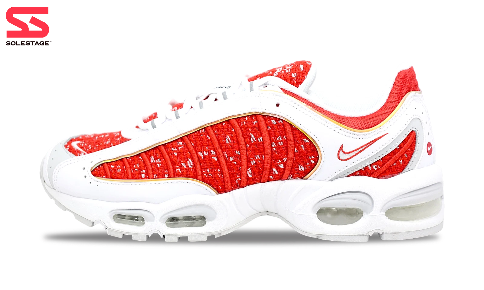 Chaussures homme Nike Air Max Tailwind 4 x blanc suprême rouge (AT3854 100) taille 8 12