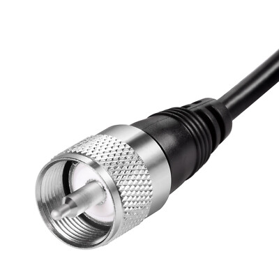 Bingfu Antenna CB 27 MHz 66 Cm Con Cavo 3 M E Connettori UHF PL259 E BNC – Base Magnetica Per Auto E Camper, Ricezione Potenziata - 2
