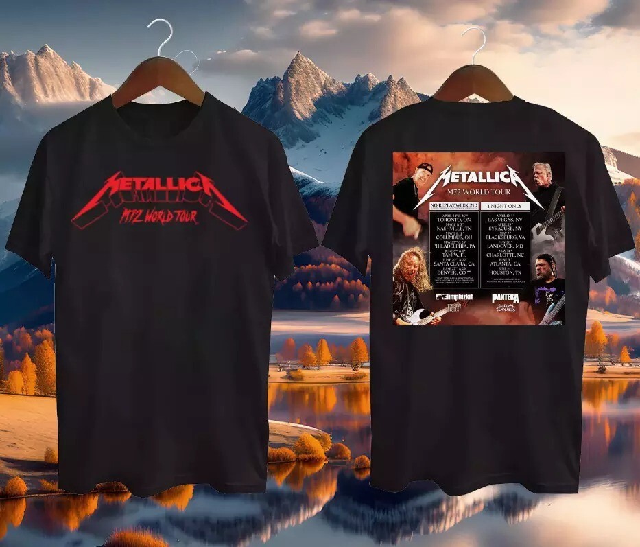 Metallica M72 World Tour 2025 T-Shirt