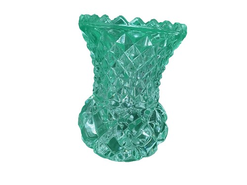 Val St. Lambert Crystal Intaglio Gardenia Brussels Wine Coaster