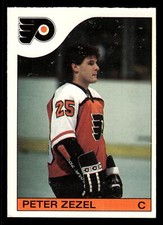 Peter Zezel 1985-86 O-Pee-Chee #24 Philadelphia Flyers