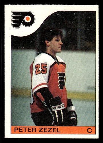 Peter Zezel #24 1985 Topps card