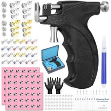 Professional Ear Piercing Gun, Reusable Ear Piercing Machine with Stainless S...