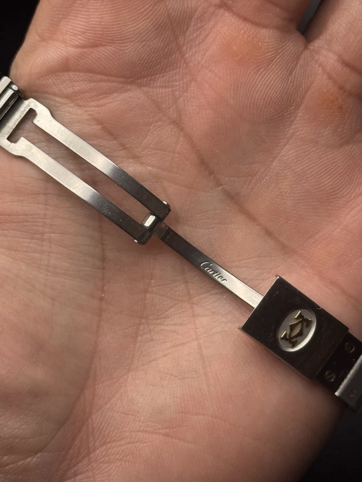 Cartier Santos Galbee Automático Ref 1170902 Oro 18K Foto 4 de 4