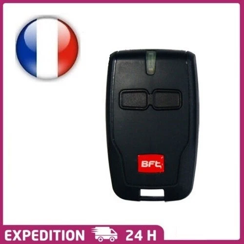 Télécommande Portail Garage BFT MITTO 2 Canaux 433.92MHz - Batterie Incluse FR