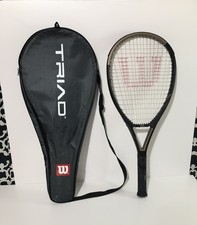 Wilson Triad 2 Oversized Racquet 4 5/8 Grip Oversized Grip And Bag