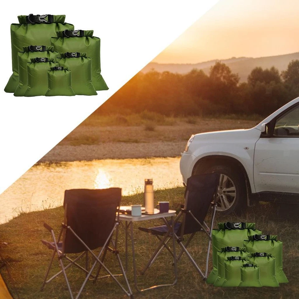 MARKENLOS 6Pcs Wasserdichte Dry Bag Lagerung Taschen Trockenen Säcke Hält Getriebe