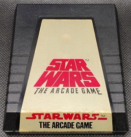 Star Wars: The Arcade Game (ColecoVision, 1983) Original Game Cartridge