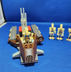 LEGO-Star Wars Battle Droid Carrier #7126 No Box Complete Set with Manual