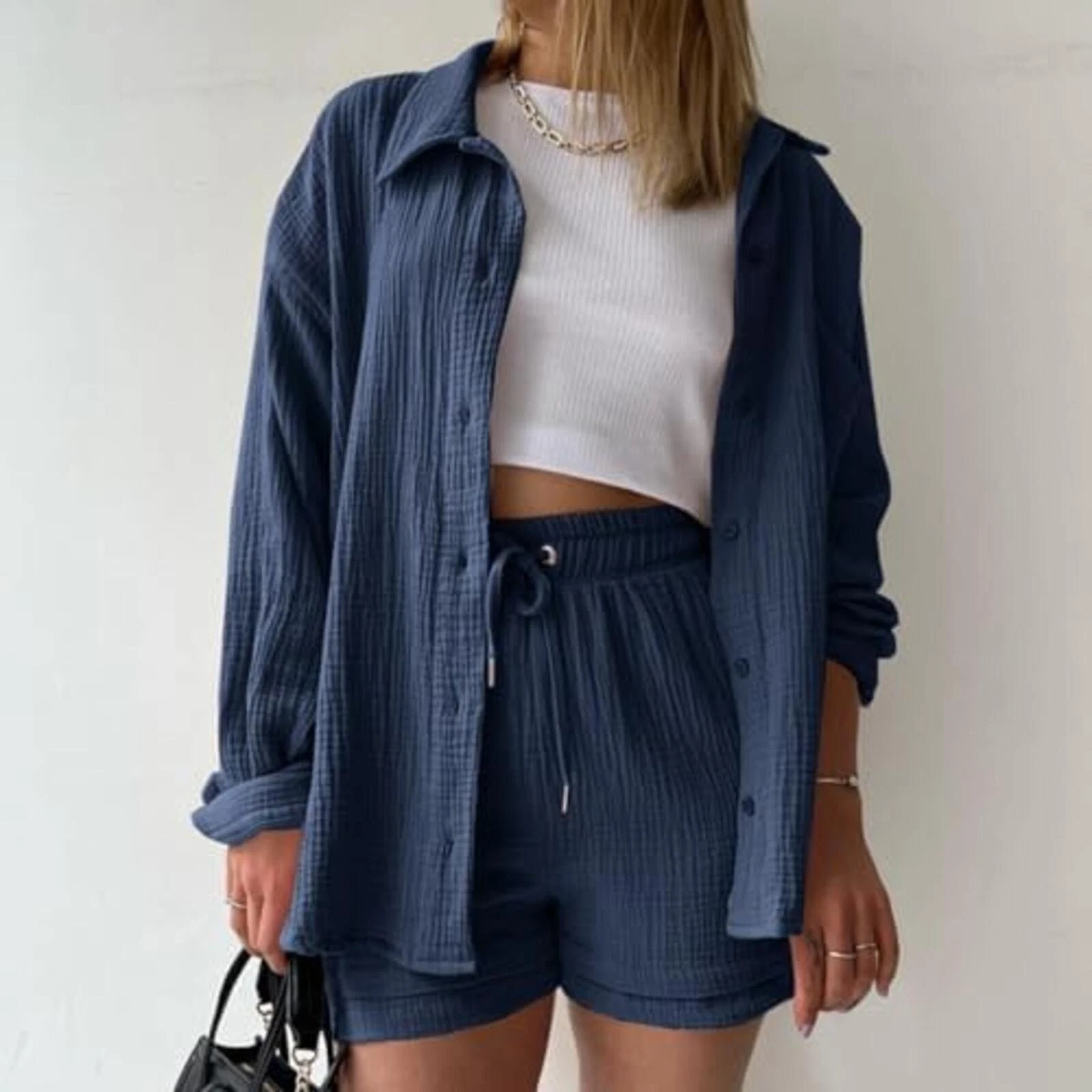 Amazon 2pc Dark Royal/Navy Blue Set - Size Medium
Opens in a new window or tab