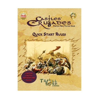 Troll Lord Castles & Crusades Quick Start Rules w/Castle Zagyg Adventure EX