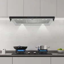 3 Gears Under Cabinet Range Hood  Kitchen Vent Hood Slim Kitchen Range Hood