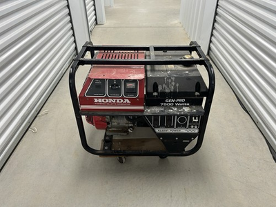 #ad #ad GenPro Honda Powered Gillette Generator 7500w $2250.00