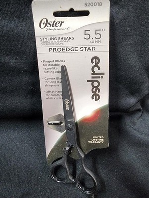 NEW Oster ProEdge Star Eclipse 5.5 Inch Styling Shear