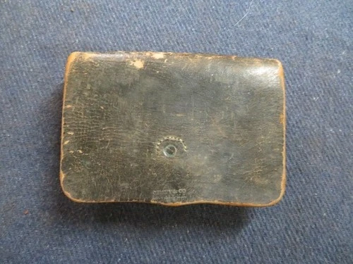 CIVIL WAR UNION / US ARMY PISTOL CARTRIDGE BOX-MARKED “J. DAVY & CO. NEWARK N.J.