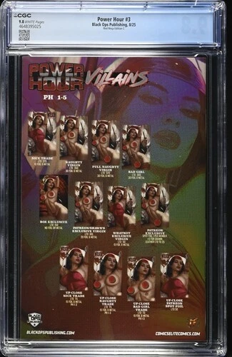 Power Hour #3C Elektra Cosplay "Red Ninja" Full Naughty by Shikarii CGC 9.8 - Image 2 of 2