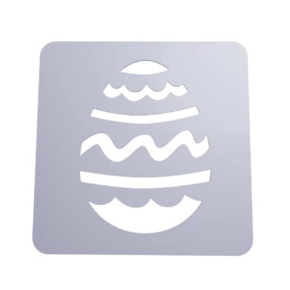 Stencil Easter Egg Stl Vector Coffee Stencil Cookie Stencil Cookie Cutter Baking