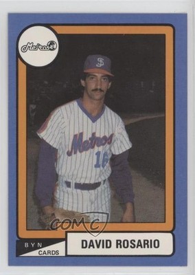 1988-89 BYN Puerto Rico Winter League David Rosario #140 0b0