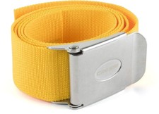 Nylon Weight Belt w/Metal Buckle, Yellow [Dup...
