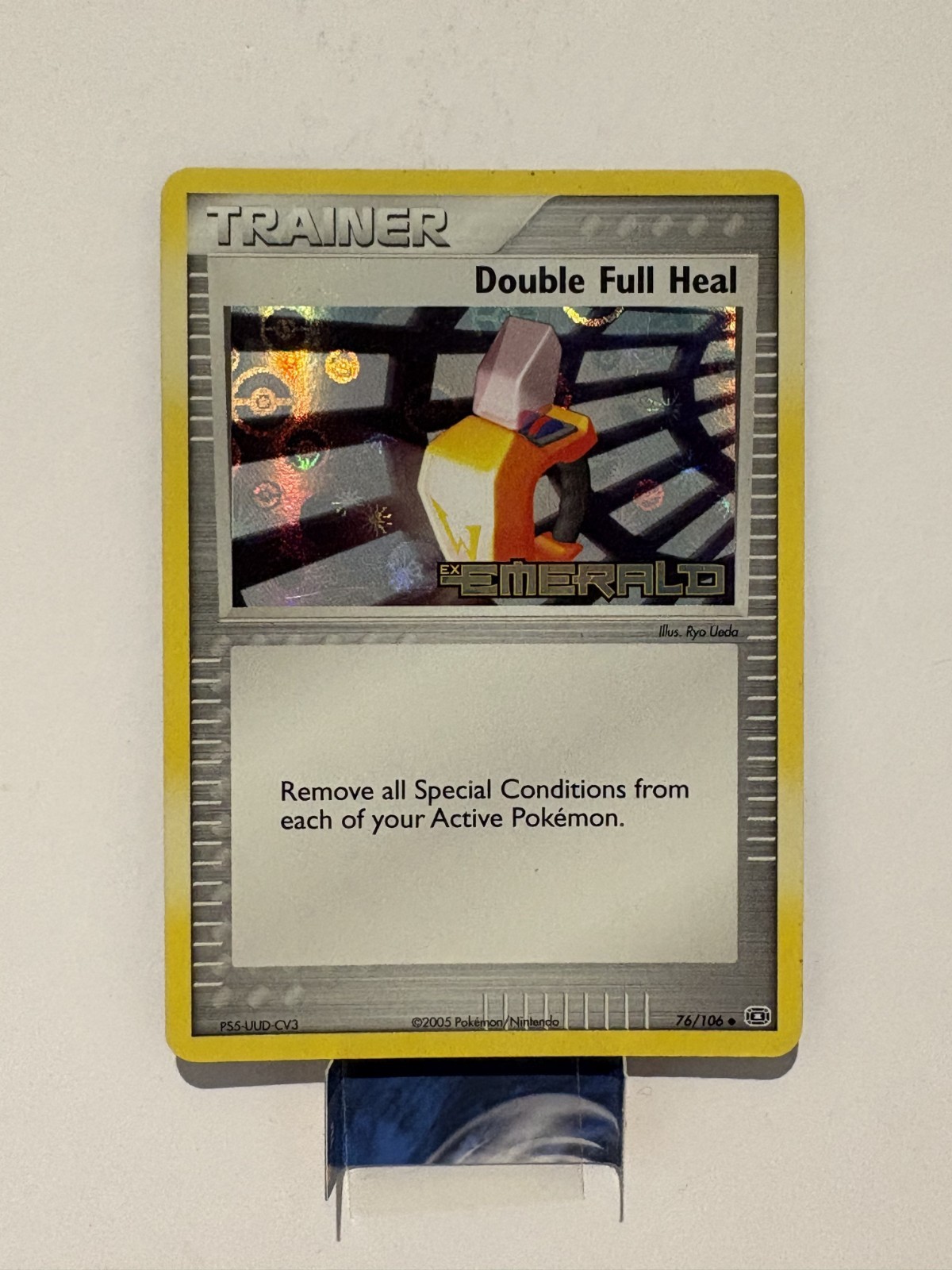 Double Full Heal 76/106 Emerald Reverse Holo NM