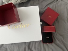 Cartier Love Ring White Gold Size 49