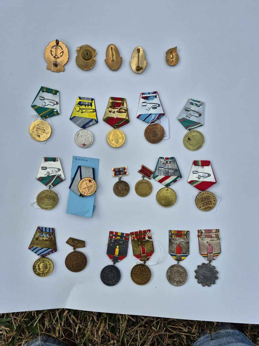 Romanian Medal In Collectible Military Surplus Medals, Pins