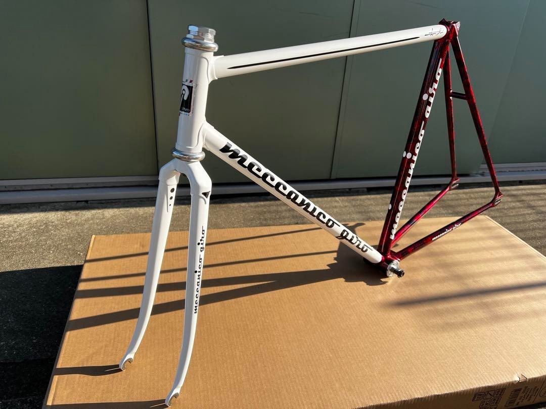 Genuine KEIRIN Meccanico Giro NJS Japan Track Frame 535mm | eBay