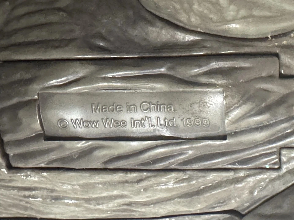 复古 Wow Wee Elephant 1999 动物电子电子玩具发出噪音和动作 — 第 4/4 张图片