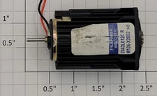 Faulhaber 2342L012CR 12 Volt DC Motor with Mounting Frame and Wiring Connector