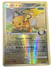 Pokemon TCG Raichu GL 31/111 Rising Rivals Rare Reverse Holo LP on eBay