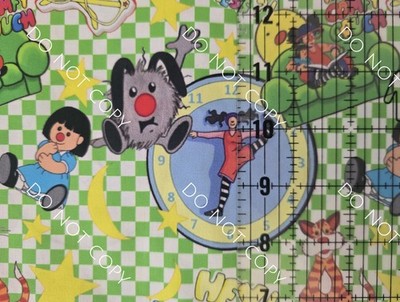 Custom 100% Cotton Woven Fabric Big Comfy Couch Tv Show by the 1/4 Yard 9x56