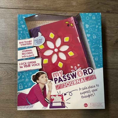 My Password Journal Electronic Diary with Voice-Activated Lock Thought Journal