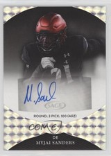 2022 Sage Aspire Hyper Silver Myjai Sanders #ASP-MS Auto 2b2