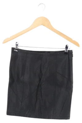 Noisy May Jupe Simili Cuir Femme Noir Mini Urbain (EU 34, INT XS) - Photo 1/4