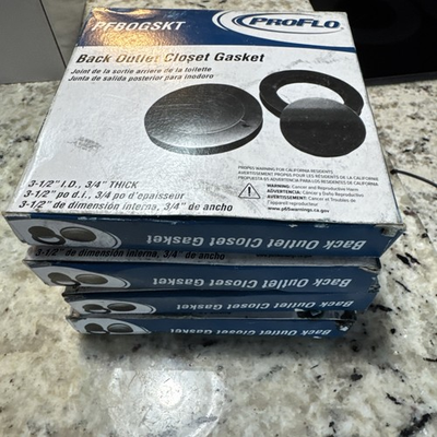 #ad Lot of 4 PROFLO® Rubber Gasket Part #PFBOGSKT $44.75
