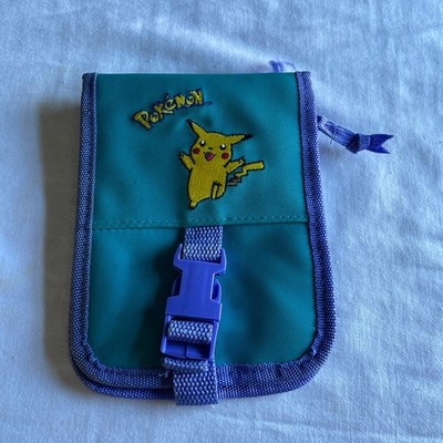 Pikachu Pokemon vintage purple gameboy color carrying case