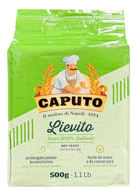 Antimo Caputo Lievito Active Dry Yeast 1.1 LB Pack Large - 17.63 Oz - Made in It