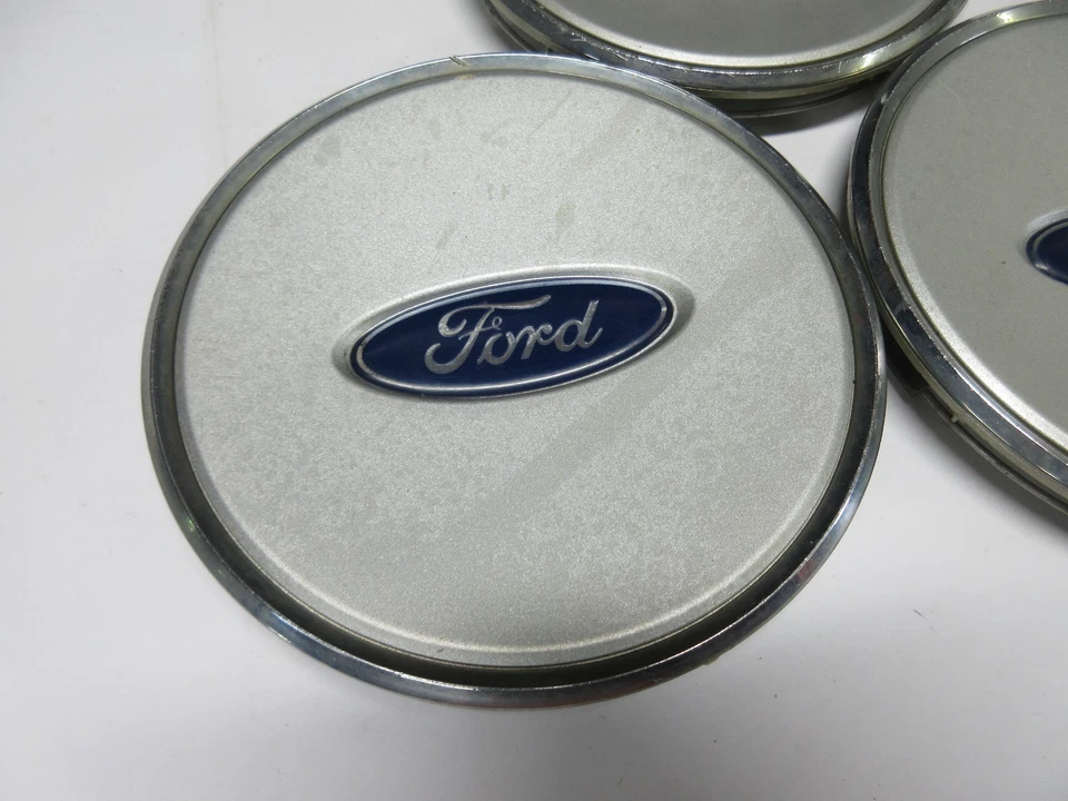 Ford Windstar 2001-2003 16" OEM tapas centrales plateadas 1F221A096AB 3425 - Juego/3* Foto 3 de 4