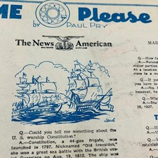 1967 Baltimore Maryland The News American New...