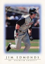 Jim Edmonds Topps Gallery 1999 Baseball Card #79