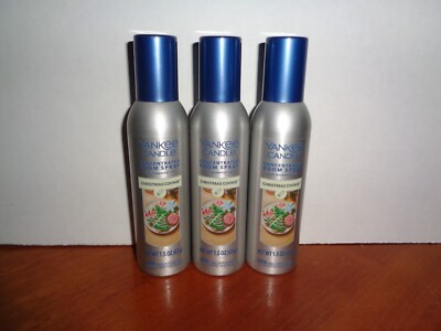 Lot of Cans Yankee Candle Christmas Cookie Concentrated Room