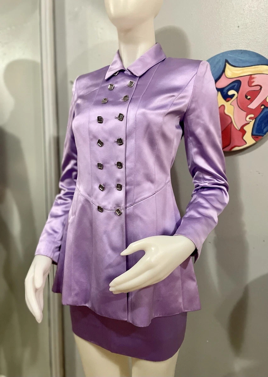 Thierry Mugler Purple Regular Size Suits & Suit Separates for