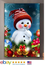 10 OFF 5D DIY Diamond Painting Kit Christmas Snowman 20x30cm Frameless 11 