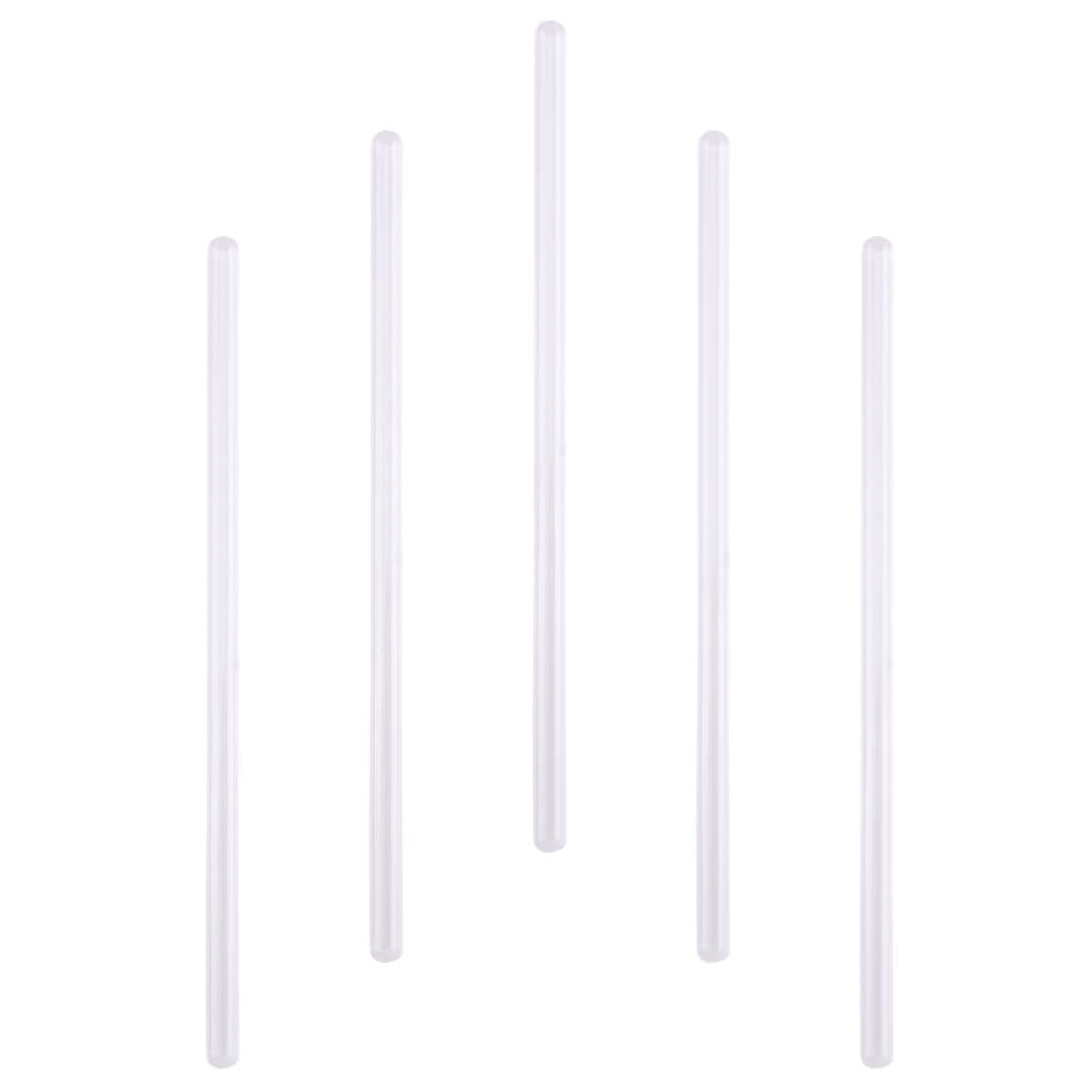 6 Stück Glas Rührstäbe Hitzebeständig - 10cm & 20cm Für Labor & Cocktails